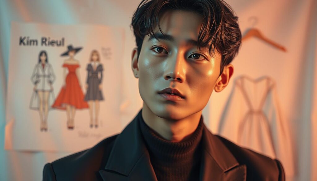Kim Rieul perancang busana BTS