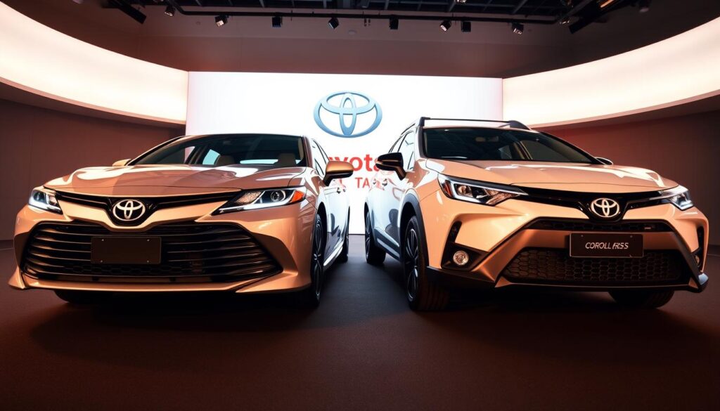 Toyota Camry dan Corolla Cross Pemasaran