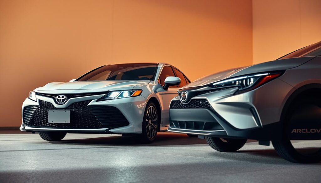 fitur terkini Toyota Camry dan Corolla Cross